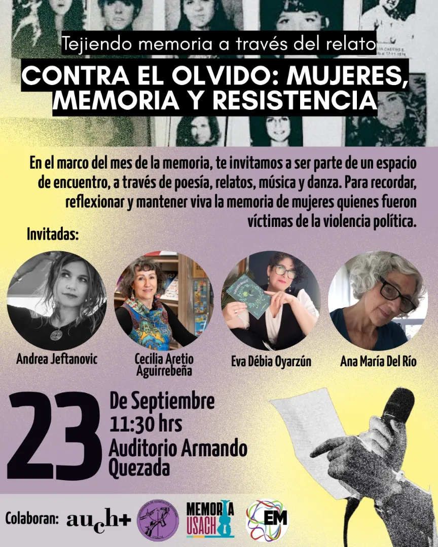 AUCH REALIZA ACCIÓN DE MEMORIA EN LA USACH